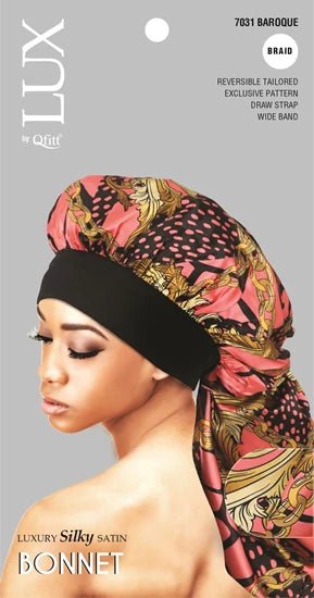 LUX SILK PATTERN BONNET BRAID 7031
