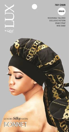 LUX SILK PATTERN BONNET BRAID 7031