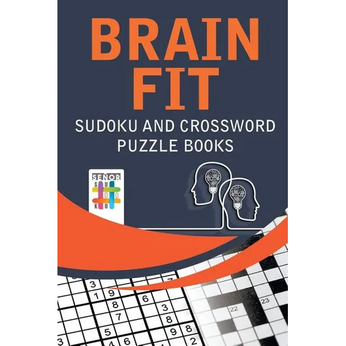Brain Fit Sudoku and Crossword Puzzle Books