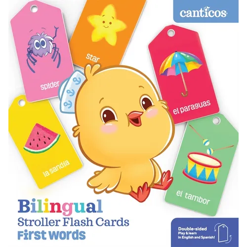 Canticos Bilingual Stroller Flash Cards: First Words