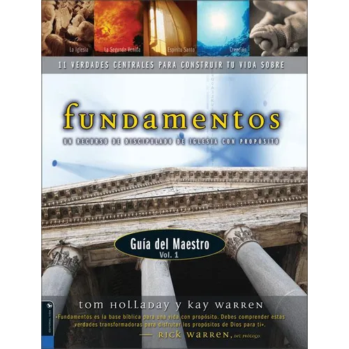 Una Fundamentos - Gu��a del Maestro Vol. 1: Un Recurso de Discipulado de Iglesia Con Prop��sito
