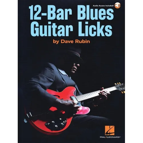 12-Bar Blues Guitar Licks: Book with Online Audio by Dave Rubin