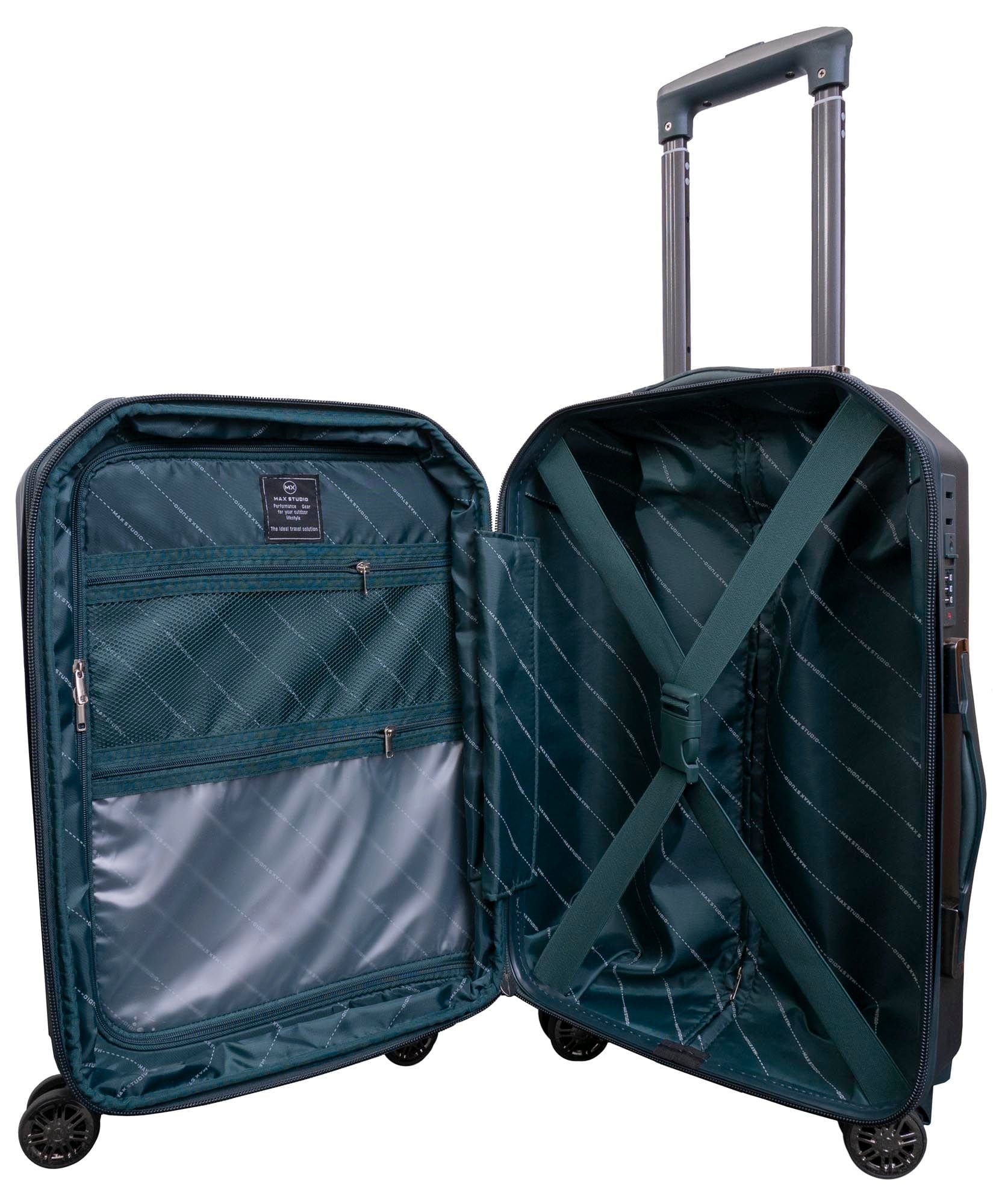 Max Studio The Hexagon ABS 3 - Piece Luggage Set - Magid NYC - Little Red General Store