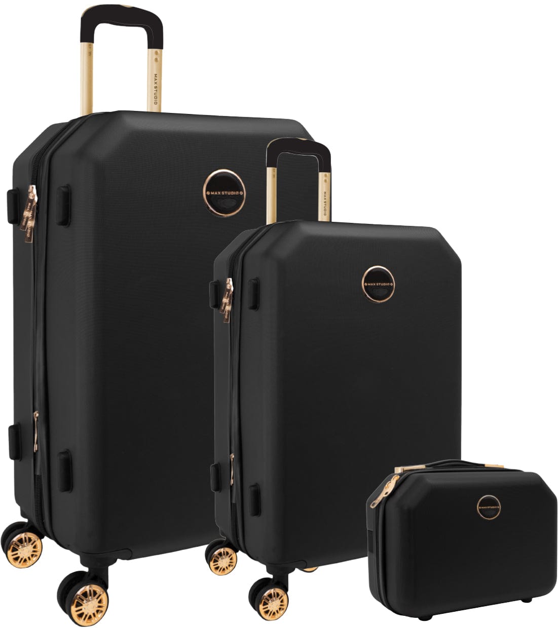 Max Studio The Hexagon ABS 3 - Piece Luggage Set - Magid NYC - Little Red General Store
