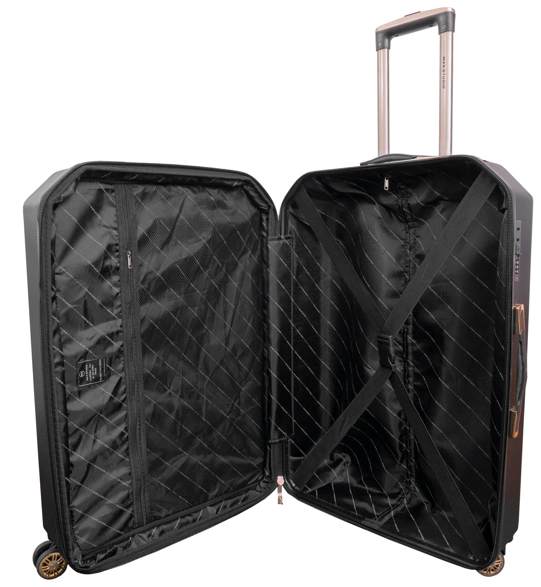 Max Studio The Hexagon ABS 3 - Piece Luggage Set - Magid NYC - Little Red General Store