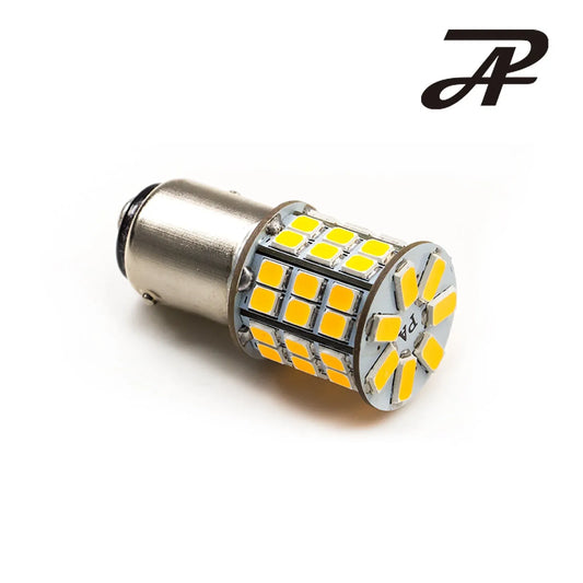 Fit for 1999-2004 Ford Mustang GT 3157 custom LED Rear Turn Signal Bulb | Amber HYUGA (2 bulbs)