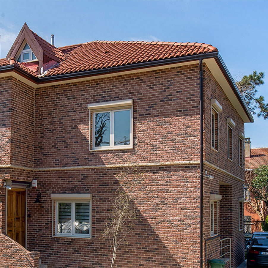 Barok Antique Red Manufactured Stone Handmade Brick Veneer - Livfloors Collection