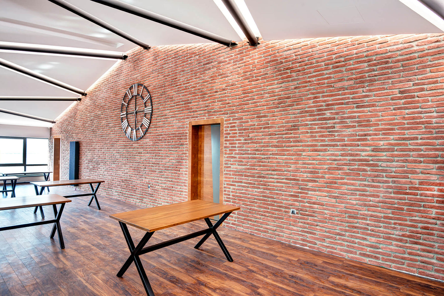 Ferrara Red Manufactured Stone Handmade Brick Veneer - Livfloors Collection