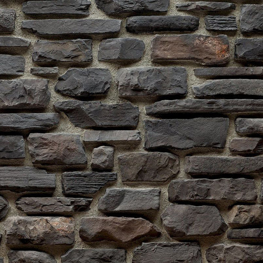 Cappadocia Anthracite Slate Look Manufactured Stone Handmade Veneer - Livfloors Collection