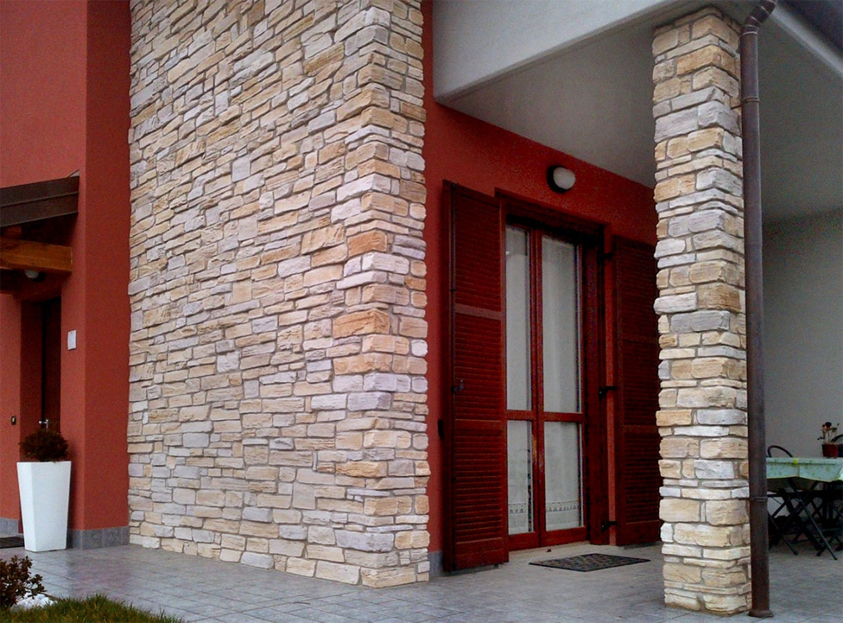 Grand Canyon Pearl Slate Look Manufactured Stone Handmade Veneer - Livfloors Collection