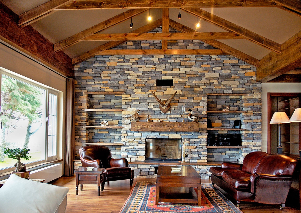 Sierra Sand Slate Look Manufactured Stone Handmade Veneer - Livfloors Collection