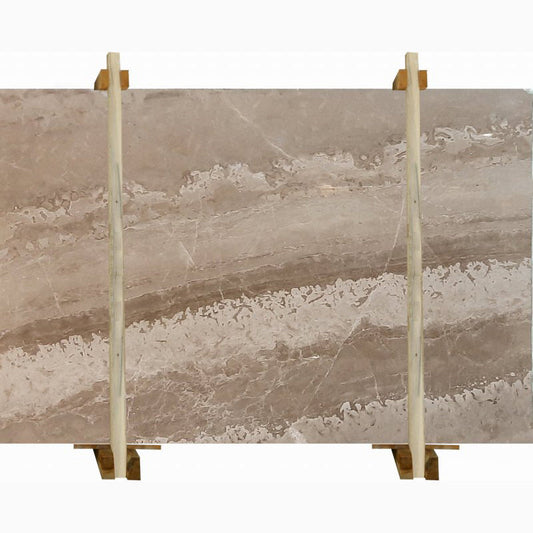 Marqueen Brown Bookmatching Marble Slabs Polished - Livfloors Collection