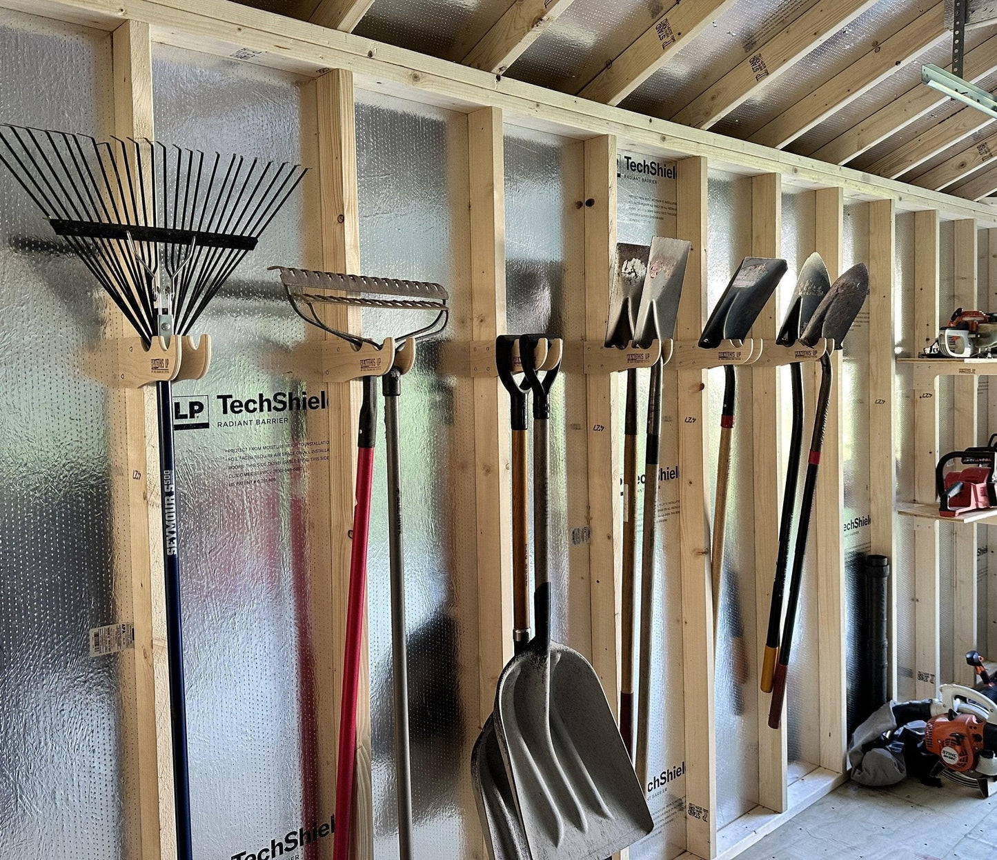 Max Shed Organization Kit – Yard Tool Rack & Garden Storage Solution
