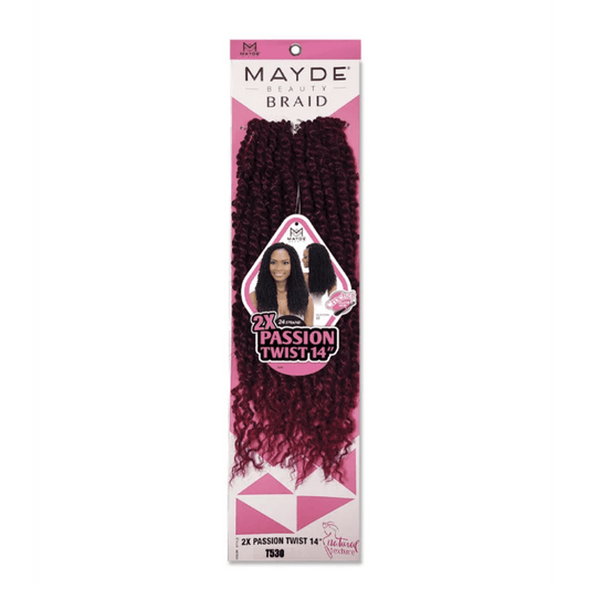 Mayde Beauty Braid 2X Passion Twist 18"