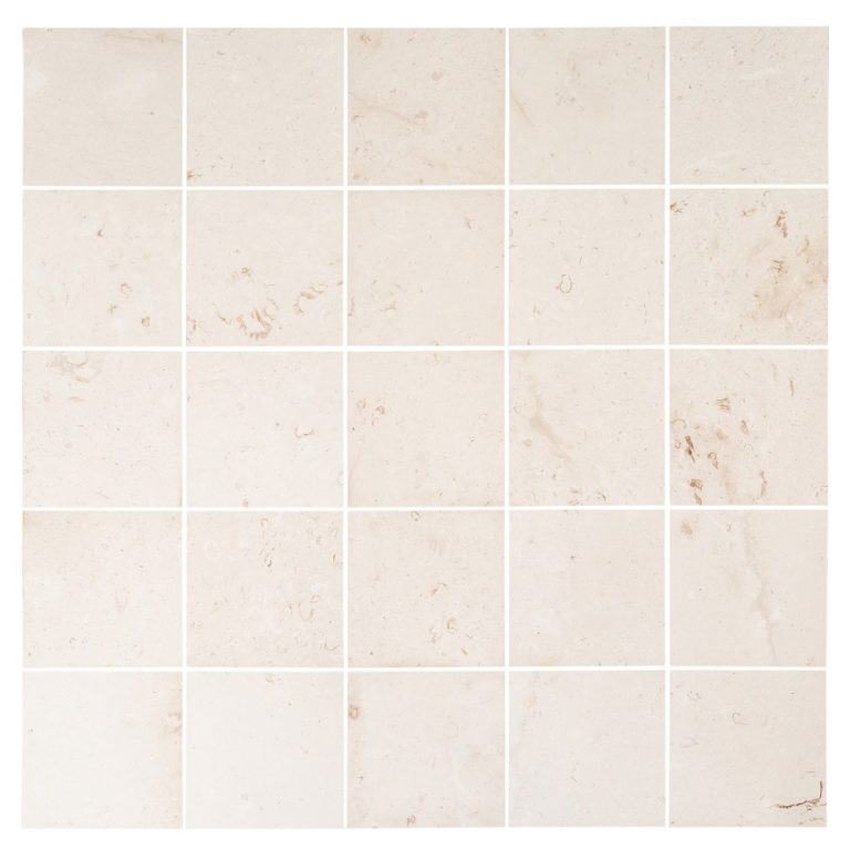 Mayra White Limestone Brushed Floor and Wall Tile - Livfloors Collection