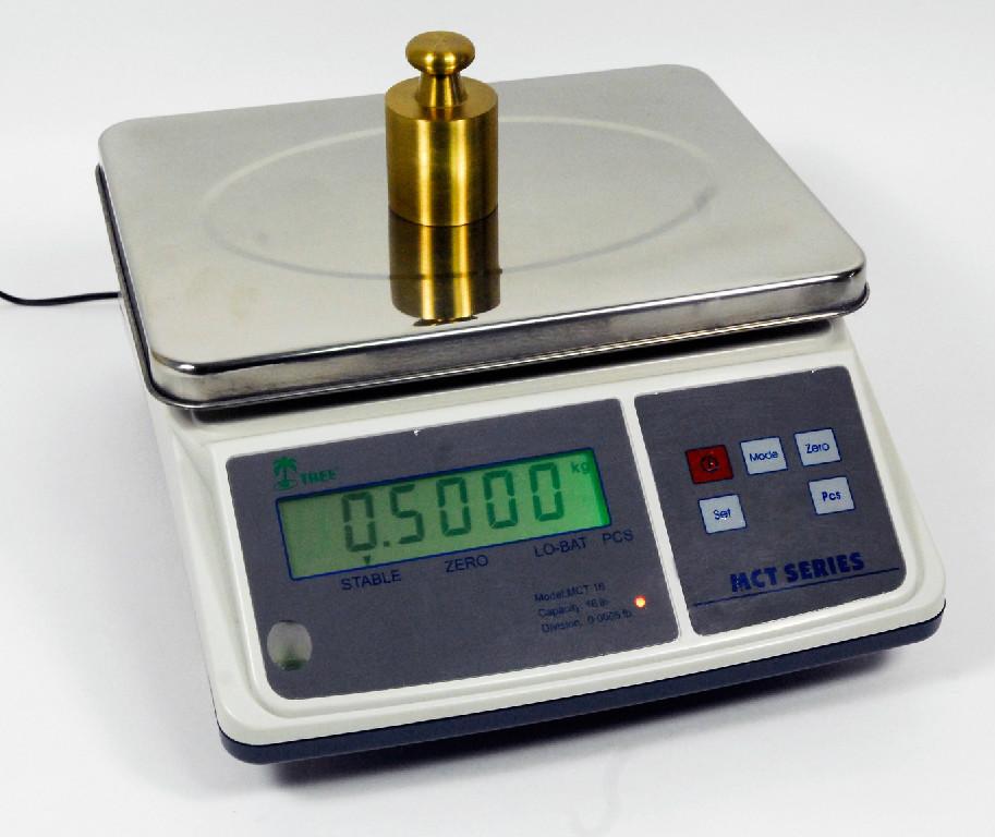 TREE MCT 66 Mid Counting Scale, 66 lb x 0.002 lb