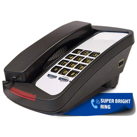 Med-Pat D800 Single Line Analog Desk Set Telephone