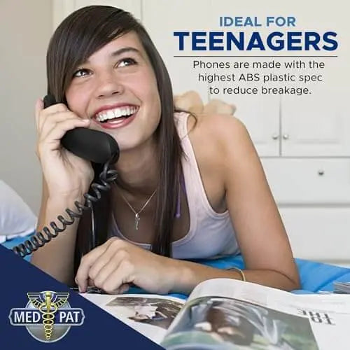 Med-Pat D8WP Waterproof Desk & Wall-Mountable Phone