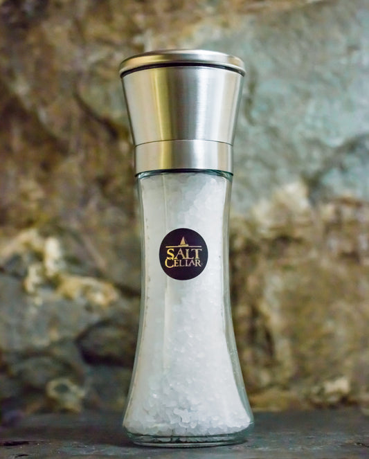 Mediterranean Sea Salt Grinder with Refill