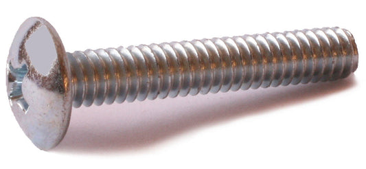 8-32 x 1 1/4 Phillips Truss Machine Screw Zinc Plated