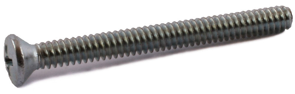 4-40 x 1/4 Phillips Oval Head Machine Screw Zinc