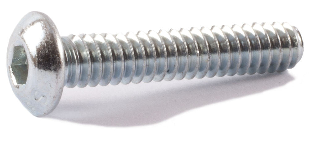 1/2-13 x 1 Button Socket Cap Screw Zinc
