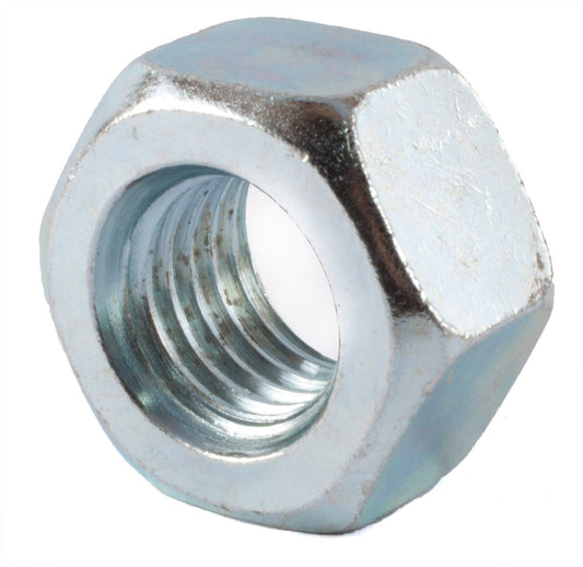 1 1/8-7 A563 Grade A Heavy Hex Nut Zinc Plated