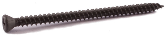 6 x 2 1/4 Phillips Trim Sharp Point Drywall Screws Phosphate - Carton (3000)