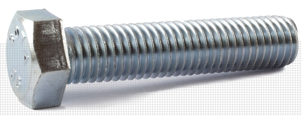 3/4-10 x 3 1/4 A307A Hex Tap Bolt Zinc Plated