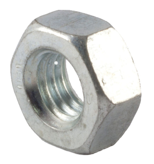 M5-.8 Finished Hex Nut DIN 934 Class 10 Zinc Plated
