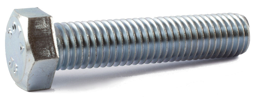 5/8-11 x 2 1/2 A307A Hex Tap Bolt Zinc Plated