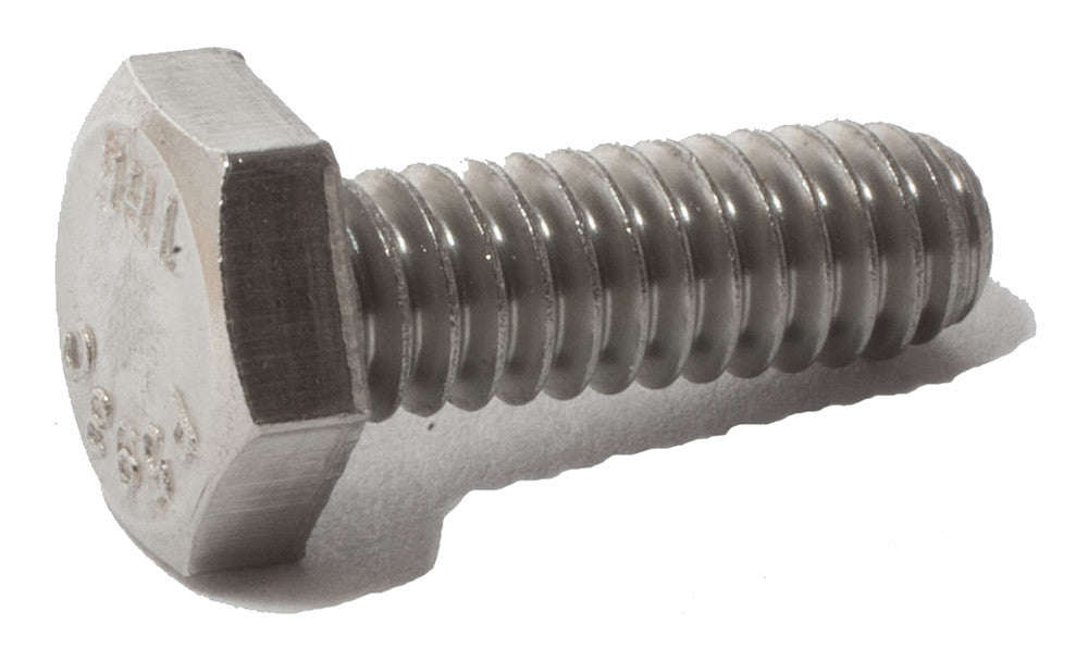 12-24 x 5/8 Hex Head Machine Screw 18-8 Stainless Steel