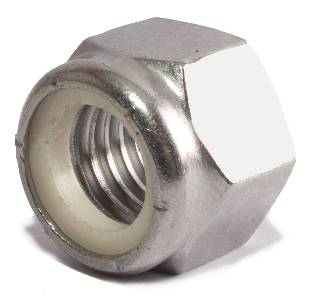 9/16-18 Nylon Insert Locknut 18-8 SS