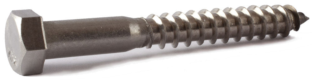 5/16 x 5 1/2Hex Lag Screw 18-8 (A2) Stainless Steel