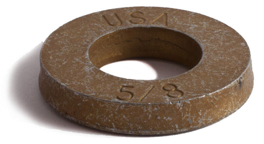 1 Extra Thick USS Flat Washer Yellow Zinc Plated