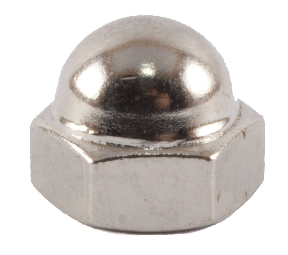 5/16-18 Cap Nut Nickel