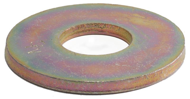 1 1/2 Grade 8 USS Flat Washer Yellow Zinc Plated