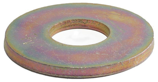 1 1/4 Grade 8 USS Flat Washer Yellow Zinc Plated