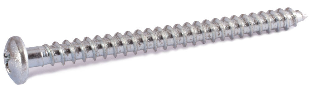 14 x 2 1/2 Phil Pan Sheet Metal Screw Zinc Plated