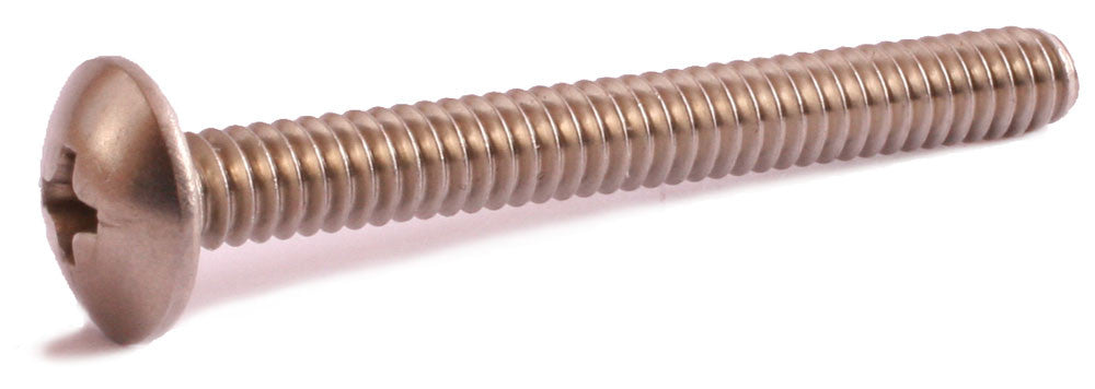 1/4-20 x 7/8 Phillips Truss Machine Screw 18-8 (A2) Stainless Steel