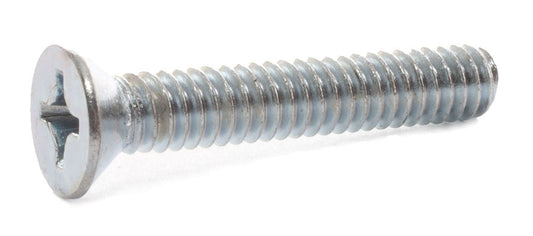 10-32 x 2 Phillips Flat Machine Screw Zinc
