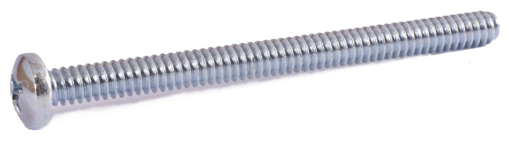 2-56 x 1 Phillips Pan Machine Screw Zinc