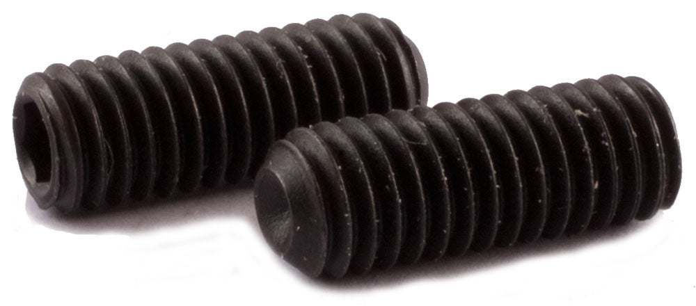 M12-1.75 x 60 Socket Set Screw Cup Point DIN 916 Black Oxide Alloy