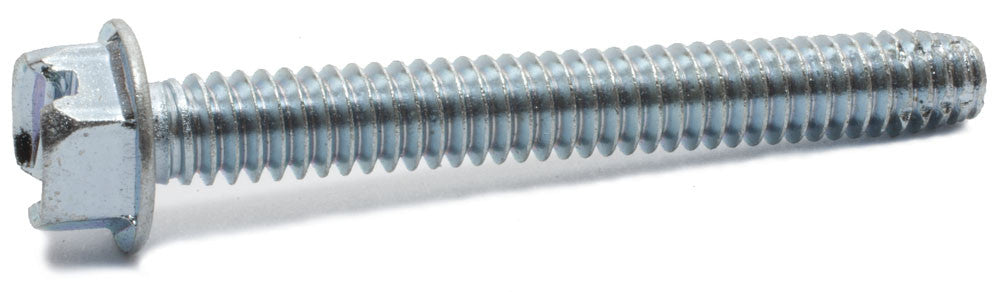 1/4-20 x 1 Slotted HWH Machine Screw Type F Zinc Plated