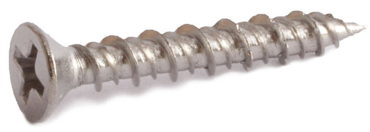 10 x 1 1/2 Simpson Flat-Head Marine Screw - Phillips Drive 316 SS - Box (100)