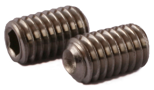 5-40 x 3/4 Socket Set Screw Cup Point 18-8 (A2) Stainless Steel