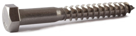 5/16 x 2Hex Lag Screw 18-8 (A2) Stainless Steel