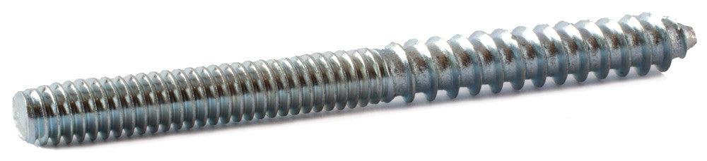 10-24 x 2 Hanger Bolt Fully Threaded Zinc Plated