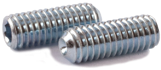 M12-1.75 x 12 Socket Set Screw Cup Point DIN 916 Zinc Plated