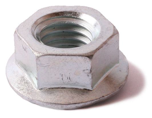 1/2-13 Serrated Flange Nut Zinc Plated